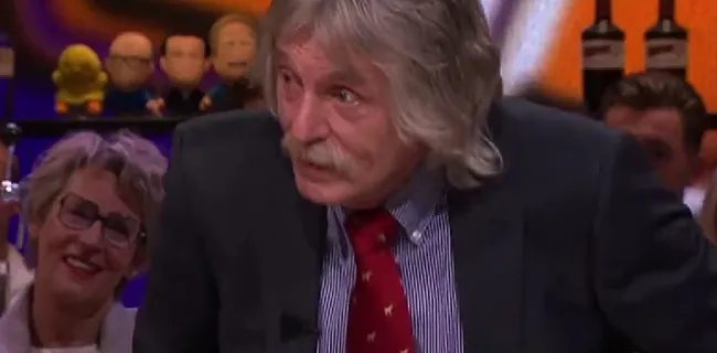 Johan Derksen bolt het af: Groot drama in Vandaag Inside