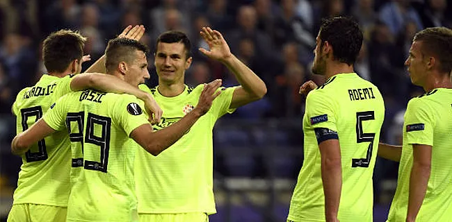 Dinamo Zagreb meer dan klasse te sterk voor schabouwelijk slecht Anderlecht