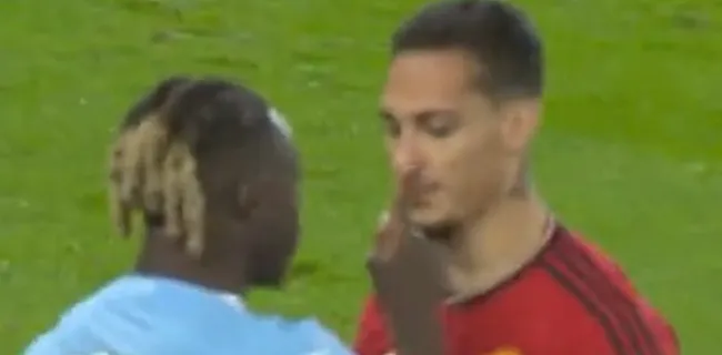 Jérémy Doku zorgt voor stevige rel in Manchester-derby