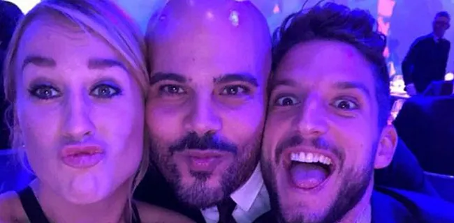 Kat Kerkhofs en Dries Mertens maken opvallende intrede op Gouden Schoen