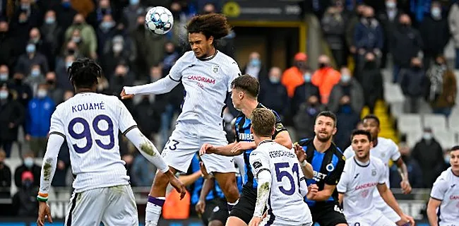 Anderlecht laat zich aftroeven door Club Brugge