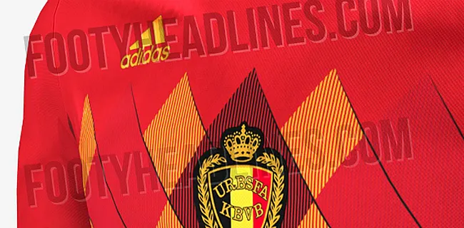 Gelekt! 'Rode Duivels in deze shirts naar WK'