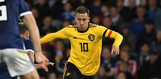 Hazard blokkeert andere Duivel: 