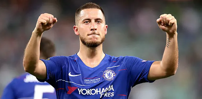 Eden Hazard wordt verkozen tot beste speler van de Europa League
