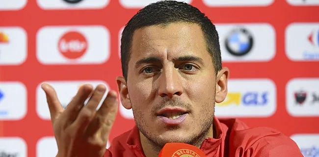 Hazard oppert ludieke suggestie voor 'topoefenmatch' Rode Duivels