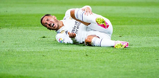 Eden Hazard over blessures: 