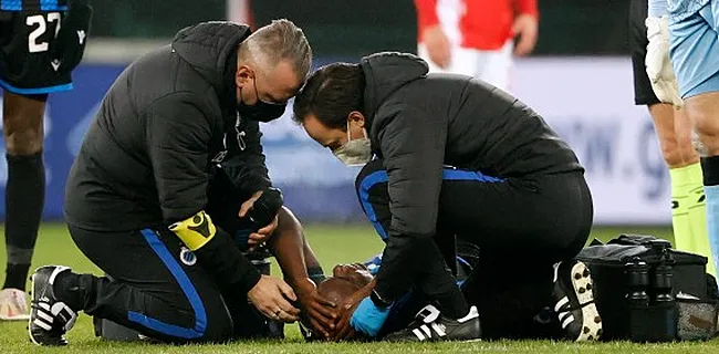Club Brugge-middenvelder Balanta afgevoerd naar ziekenhuis