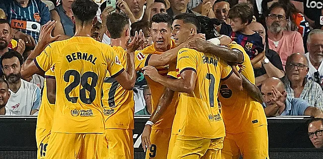 Feestavond Barça: ruime zege tegen Sevilla en rentree Gavi