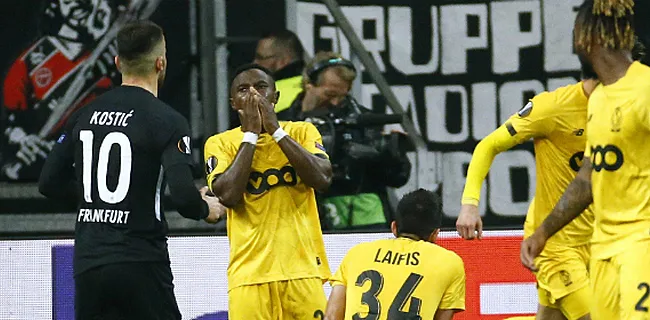Standard schiet te laat wakker en lijdt dure nederlaag in Frankfurt