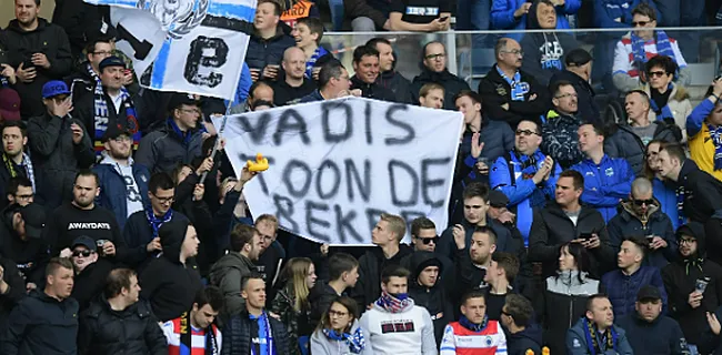 Club-fans lachen met Gent: 