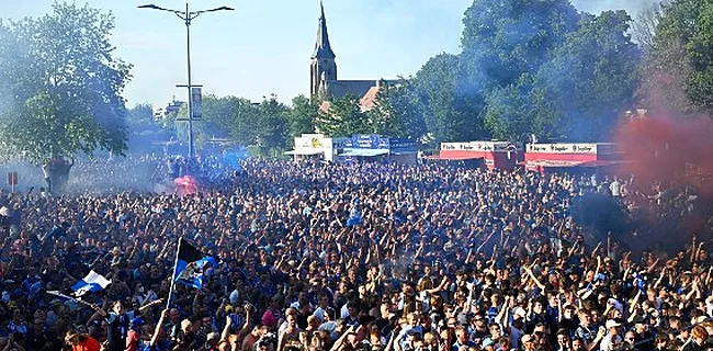 Club Brugge komt met nieuws rond kampioenenviering