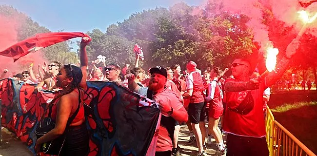 UEFA weer de mist in: regenboogvlag Deense fans afgenomen