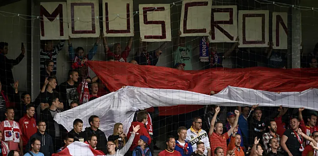 Grimmige sfeer in Moeskroen: fans uiten onvrede