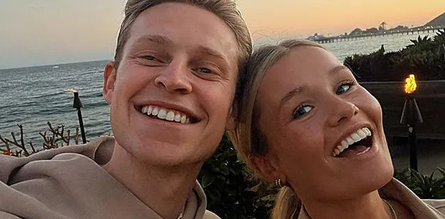 Mikky Kiemeney opnieuw verliefd dankzij Frenkie de Jong-cocktail