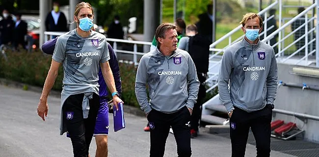 Anderlecht ziet verhoopte topper in het water vallen