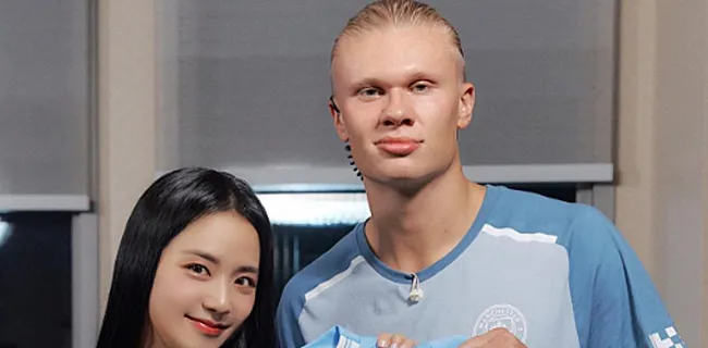 Haaland maakt Koreaanse volgers gek met Insta-post