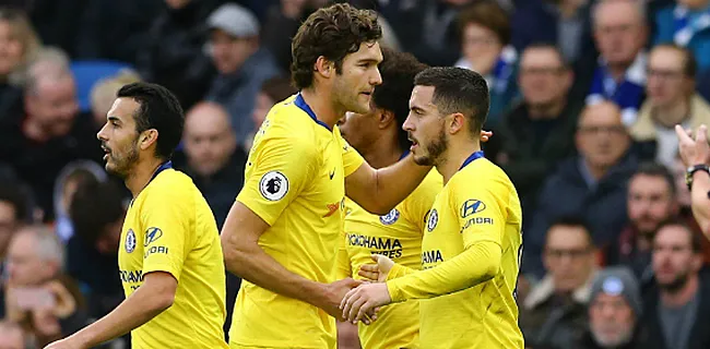 Uitblinker Hazard leidt Chelsea naar nipte zege, schipbreuk voor Arsenal
