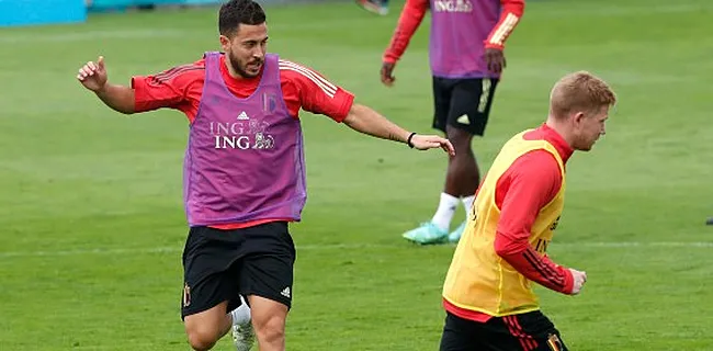 Verwachte elf: Duivels recupereren De Bruyne, vervanger Hazard bekend