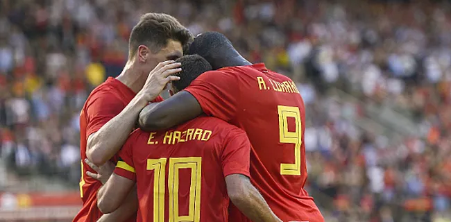 Weergaloze Hazard leidt Duivels in één helft voorbij Egypte