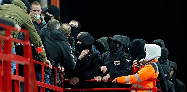Kortrijk komt met sterk statement na supporterstumult