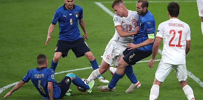 Italië houdt Spanje uit EK-finale na strafschoppen