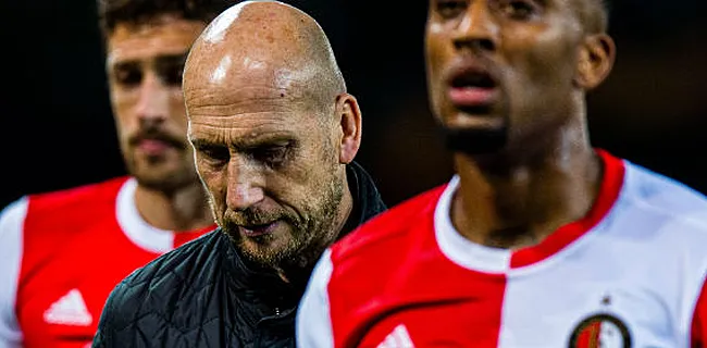 Klap teveel: Jaap Stam beschikt bij Feyenoord