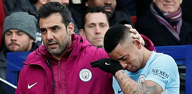 Pijnlijk: City-ster in tranen van het veld