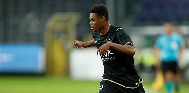 Duranville neemt schuld voor nederlaag Anderlecht op zich