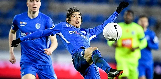Matig AA Gent ontsnapt tegen tienkoppig Racing Genk