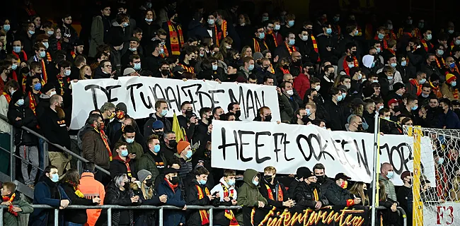 KVM-fans met opmerkelijk spandoek voor aftrap tegen Gent
