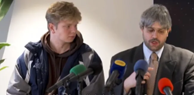 Geniale 'persconferentie' bij KVO: 