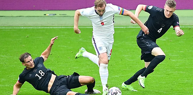 Uitzinnige Engelsen knikkeren Duitsland uit het EK 