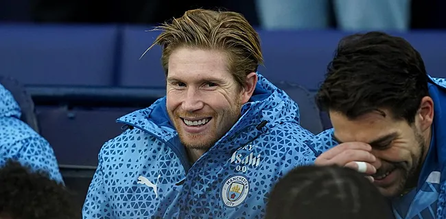 Fans worden wild: De Bruyne maakt rentree na vijf maanden