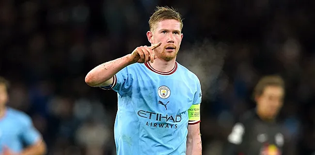 Vijf sterren-prestatie De Bruyne: 