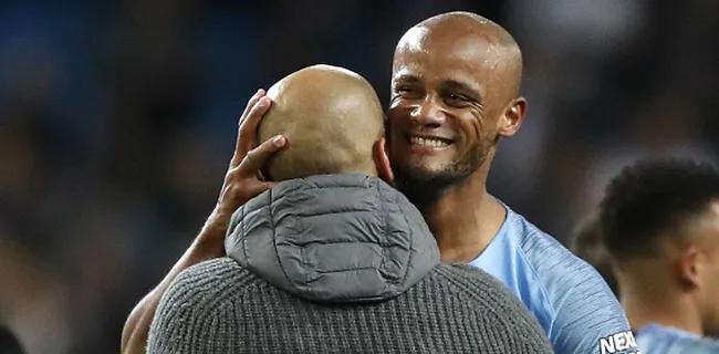 Guardiola geeft Kompany heerlijk compliment, mond Agüero valt open