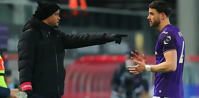 'Anderlecht mogelijk zonder Hoedt in Croky Cup'