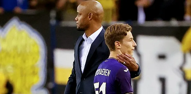 'Verschaeren in de problemen bij Anderlecht'