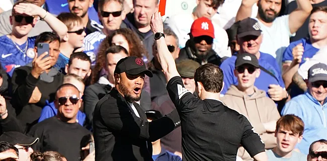 Kritiek op arbitrage komt Kompany erg duur te staan