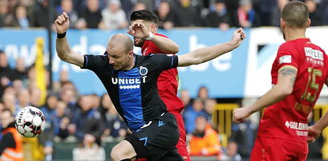 Controversieel doelpunt helpt dominant Club Brugge voorbij Antwerp