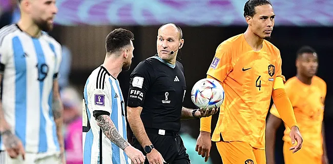 'FIFA komt met bizarre reactie over zondebok Nederland-Argentinië'