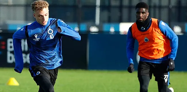 Lang schittert meteen op training bij Club Brugge (🎥)