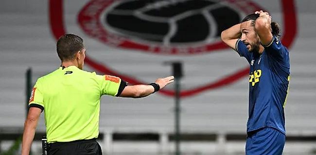 Bizarre uitleg Referee Department voor uitschuiver Lardot