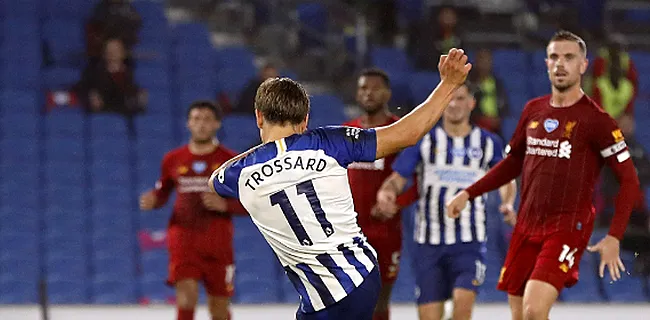 Knappe goal Trossard kan Liverpool niet van zege houden