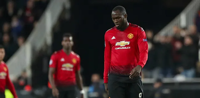 Lukaku buitengejouwd bij Man Utd: 