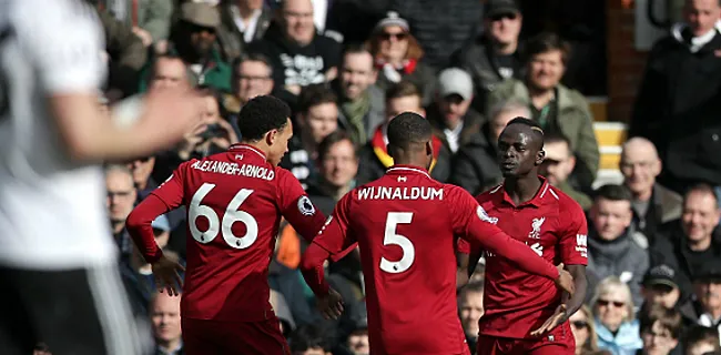 Liverpool haalt achterstand op en blijft ongenaakbaar in PL