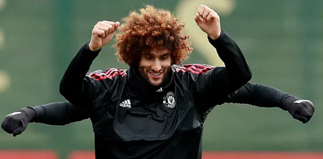 Fellaini reageert ferm tegen Engels icoon: 