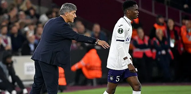 Anderlecht-titularis valt volledig door de mand