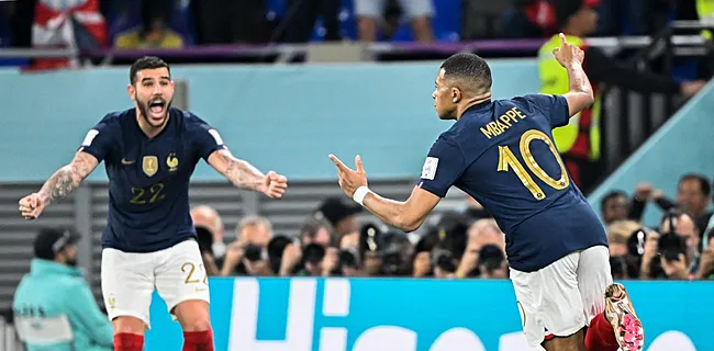 Mbappé helpt zwoegend Frankrijk voorbij stugge Denen