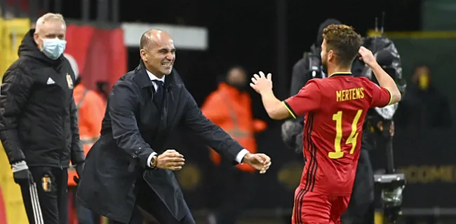 Mertens geeft verklaring voor viering met Martinez