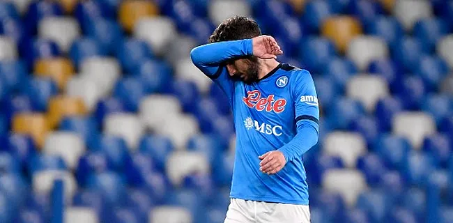 Mertens krijgt bijzonder koel afscheid van Napoli